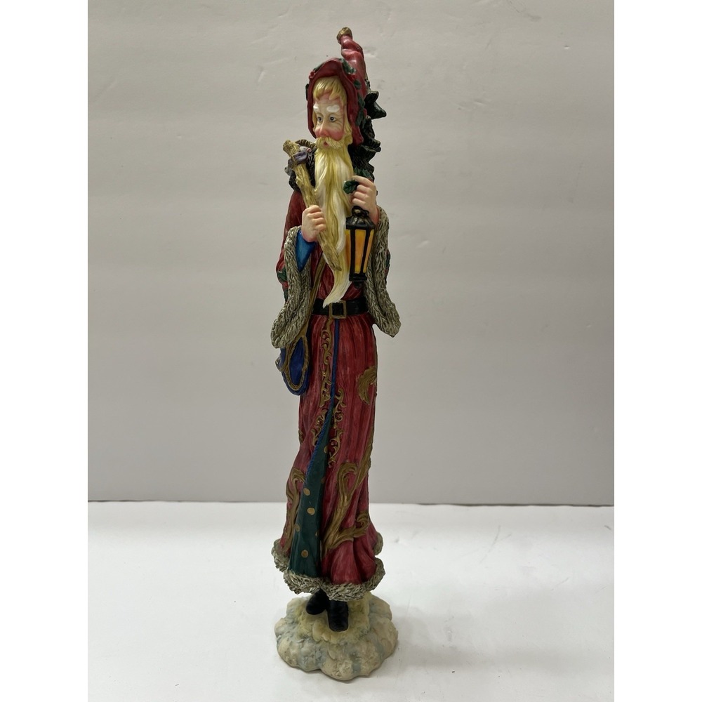 Lenox 1995 Pencil Santa Collection The Old World Santa Resin Figurine 13"
